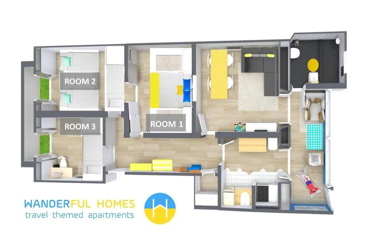 Wanderful Home - Travel Themed Apartment Lisboa